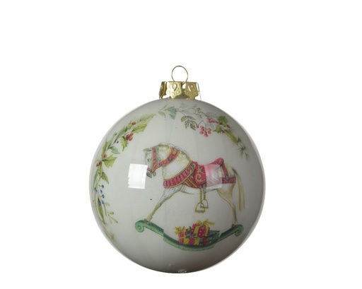 [4-521228] BOLA FOAM CABALLO BALANCIN - 8CM