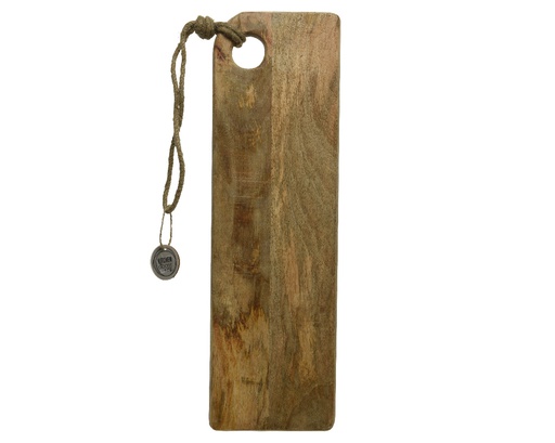 [4-826404] MANGO WOOD CHOPPING BOARD RECT L18-W58-H2CM