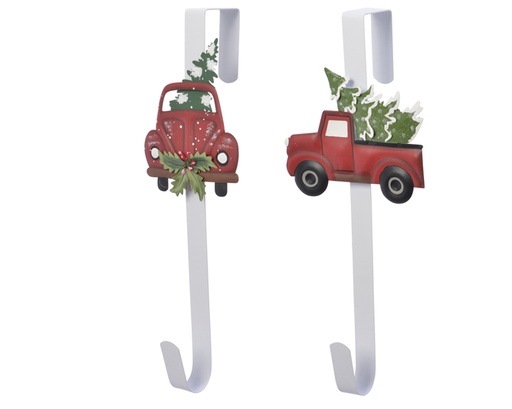[4-385294] WREATH HOLDER IRON L7-W16.50-H38CM