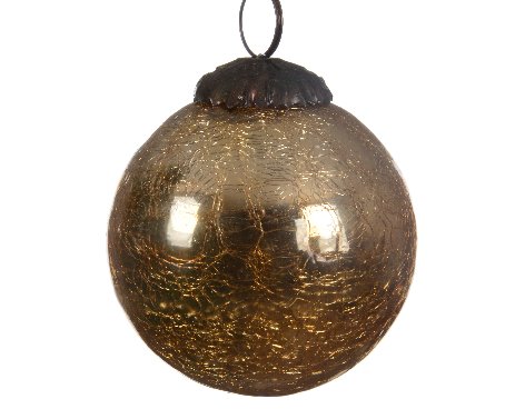 [4-190032] BAUBLE GLASS DIA7.50CM