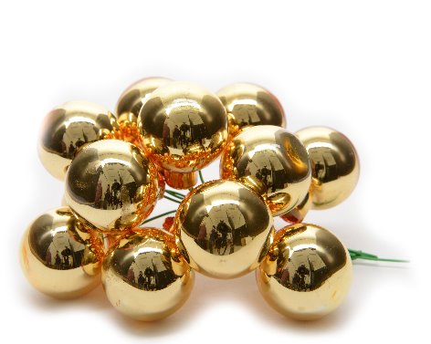 [4-710506] BAUBLES GLASS DIA2.50CM