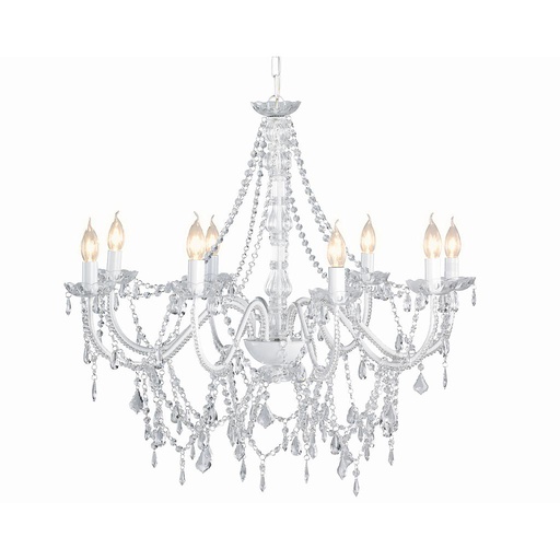 [4-483991] CHANDELIER INDOOR DIA80-H75CM-8L