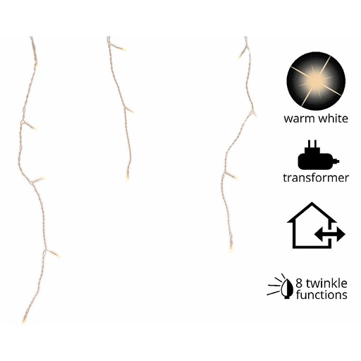 [4-494821] LUCES ICICLE LED175L, BLC.7, 5MCAL