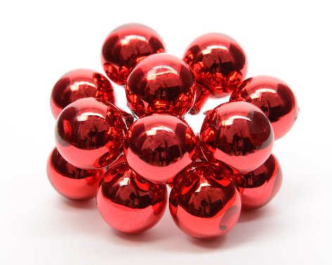 [4-710417] BAUBLES GLASS DIA2CM
