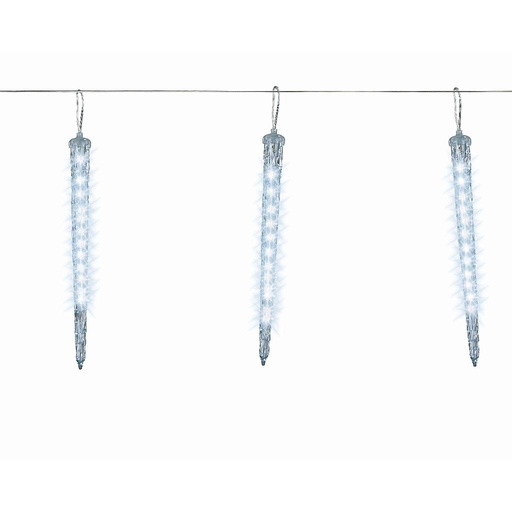 [4-497427] STALACTITES 28CM 280CM-8X12LED/FRI/EXT