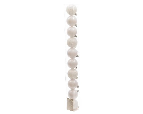 [4-020174] BOLA PLAS WINT WHITE 60CM S/10