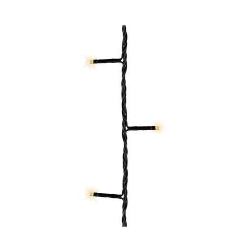 [4-497101] GUIRLANDE NOIRE 170CM-24LED/CAL/BAT/PAR/TIM/EXT UD
