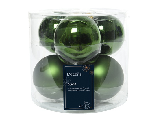 [4-140402] BAUBLES GLASS DIA8CM