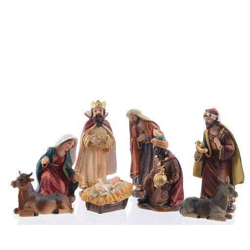 [4-596475] CRÈCHE - 12CM - 8PCS