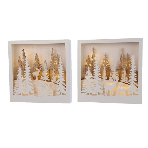 [4-481623] MICRO LED SCENERY BO INDOOR L4.50-W25-H25CM-12L