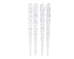 [4-515495] PLC ICICLE W GLOW IN THE DARK DIA1.50-H15CM