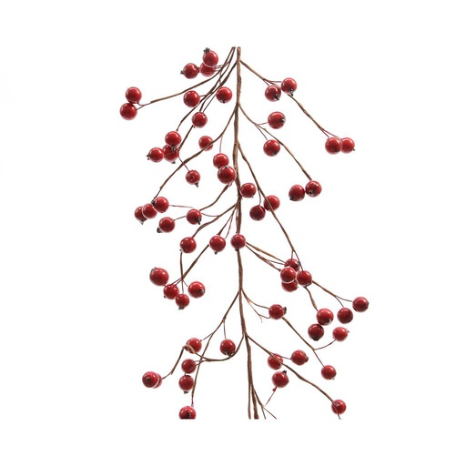 [4-621037] FOAM BERRY GARLAND L2-W13-H130CM