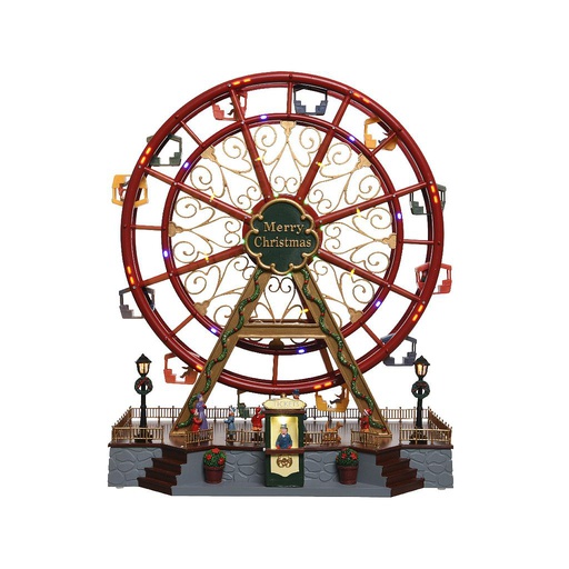 [4-481511] LED LARGE FERRIS WHEEL IND L37-W21-H45CM-35L