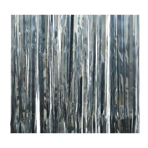 [4-435510] VINYL TINSEL CURTAIN L0.10-W90-H200CM