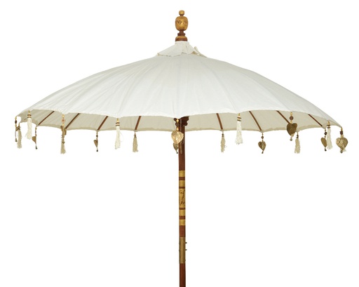 [4-891778] PARASOL COTTON DIA200-H230CM