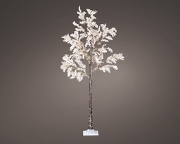 [4-492768] ARBOL FLORES NEV MICRO 180CM-180LED/CAL/EXT