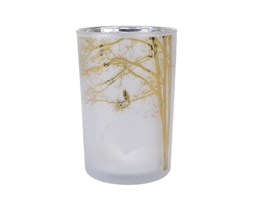 [4-645945] LAMPE CHAUFFE-PLAT MATE-DORÉE - 18CM