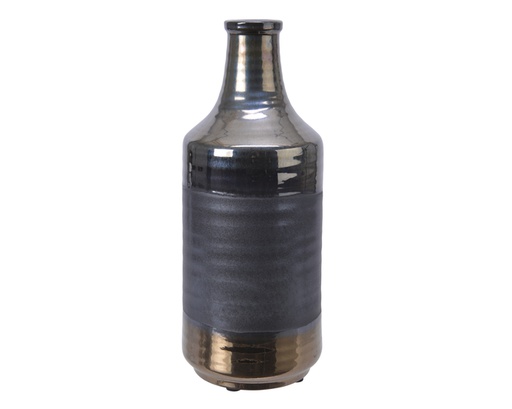 [4-650169] VASE STONEWARE DIA16-H45CM
