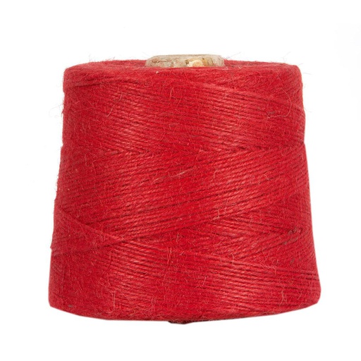 [PV-1364G-08] CORDE DE JUTE ROUGE 1KG