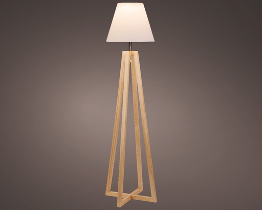 [4-895191] LAMPARA DE PIE SOLAR L44.00-W44.00-H153.00cm-8L